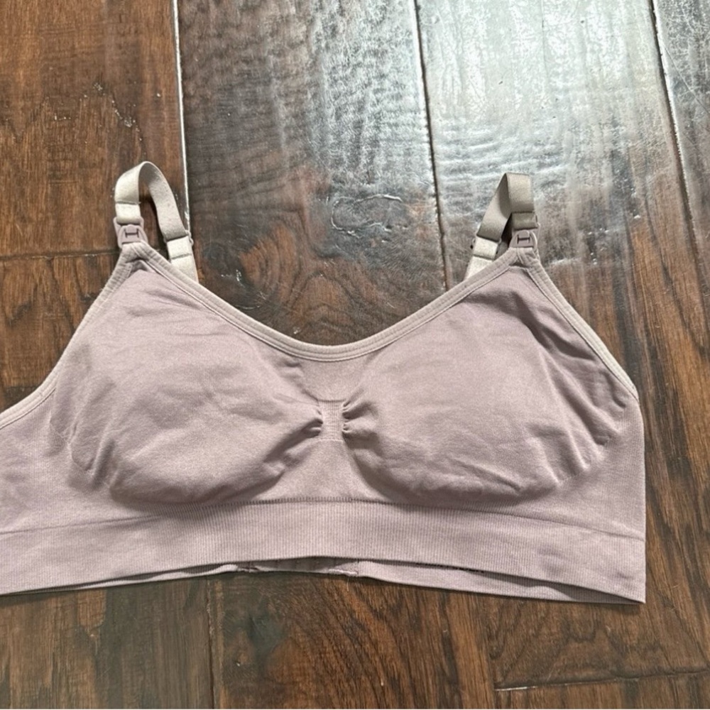 Women's Mauve Breastfeeding Bralette